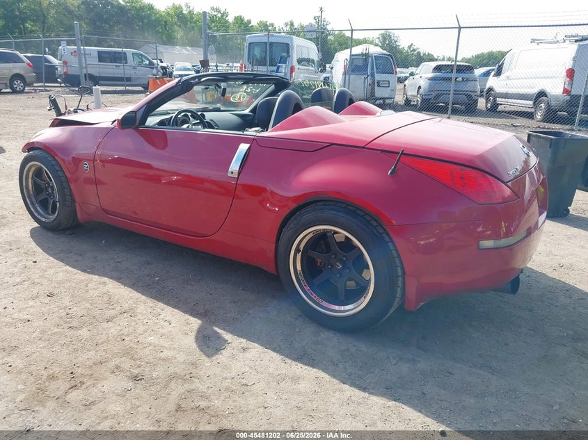 2006 Nissan 350z VIN JN1AZ36A86M456862 IAAI salvage auction — FRONT END, Salvage - Greater Than 75% (Maryland), sold $2,000 on 2026-07-28 (photo 3)