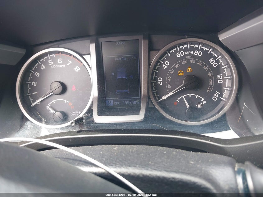 2019 Toyota Tacoma VIN 5TFAX5GN6KX149067 IAAI salvage auction — FRONT END, Salvage (Tennessee), sold $100 on 2026-07-21 (photo 7)