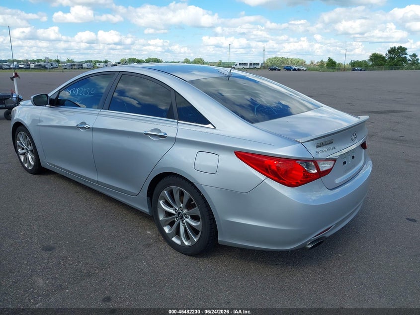2013 Hyundai Sonata VIN 5NPEC4AC8DH777953 IAAI salvage auction — FRONT END, Clear (Minnesota), sold $875 on 2026-07-20 (photo 3)