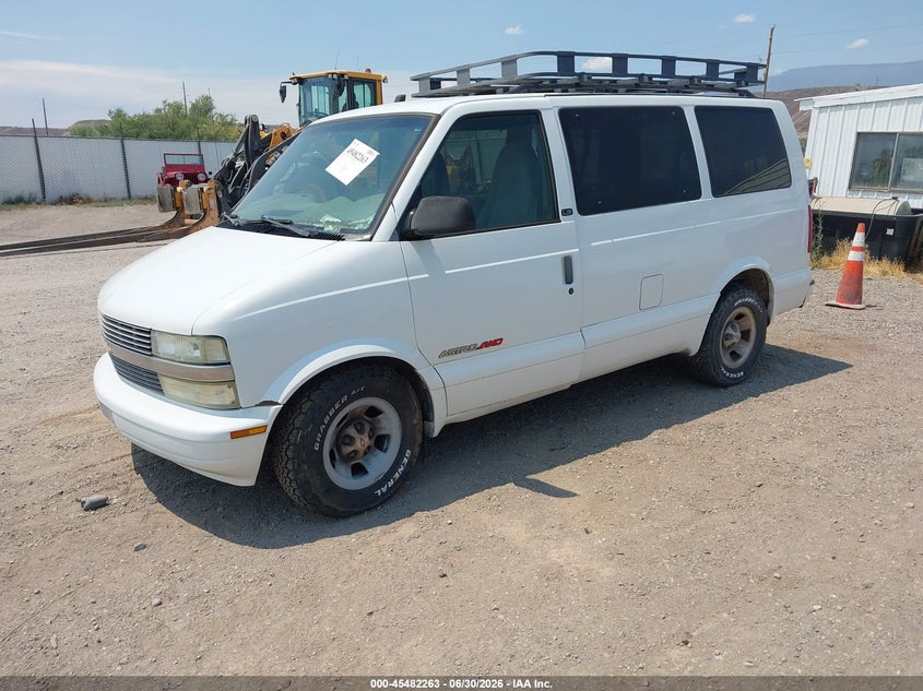 2002 Chevrolet Astro VIN 1GNEL19X12B134680 IAAI salvage auction — BIO HAZARD, Clear (Colorado), sold $75 on 2026-07-08 (photo 2)