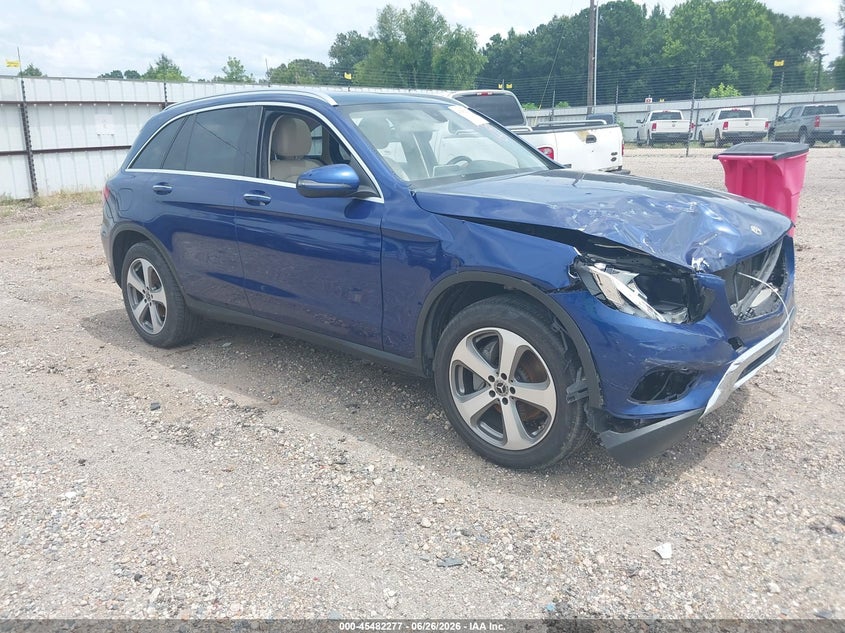 2019 Mercedes-benz Glc VIN WDC0G4JB9KV160123 IAAI salvage auction — FRONT END, Salvage (Louisiana), sold $5,200 on 2026-07-18 (photo 1)