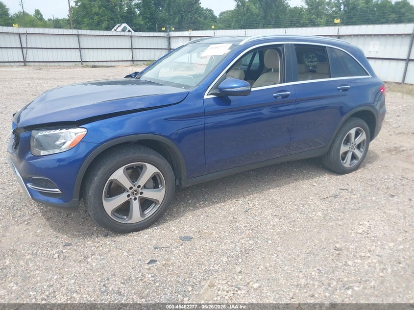 2019 Mercedes-benz Glc VIN WDC0G4JB9KV160123 IAAI salvage auction — FRONT END, Salvage (Louisiana), sold $5,200 on 2026-07-18 (photo 2)