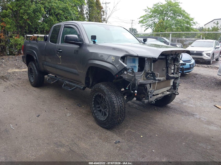 2019 Toyota Tacoma VIN 5TFSX5EN0KX064006 IAAI salvage auction — FRONT END, Salvage (Rhode Island), sold $8,300 on 2026-07-28 (photo 1)