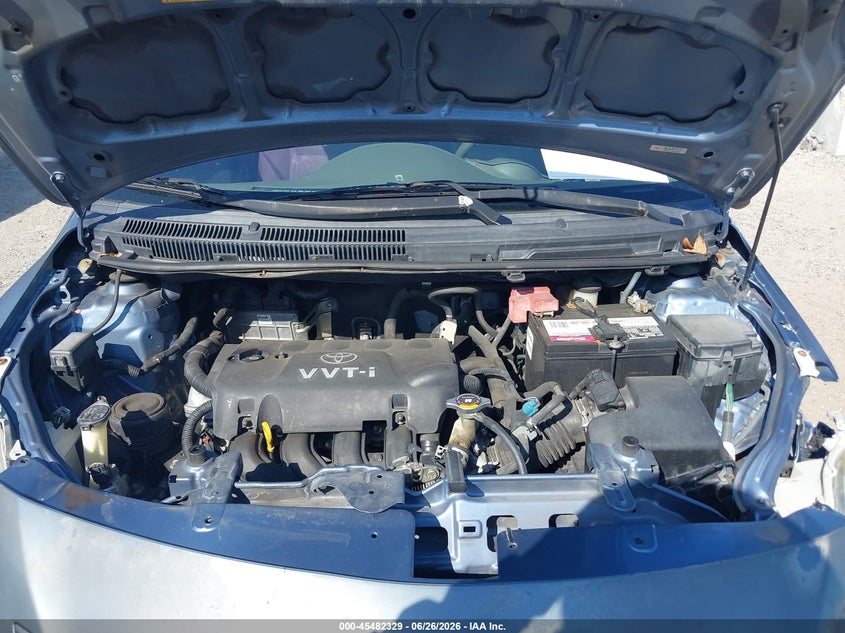 2010 Toyota Yaris VIN JTDBT4K32A1392599 IAAI salvage auction — FRONT END, Rebuildable (Florida), sold $750 on 2026-07-28 (photo 9)