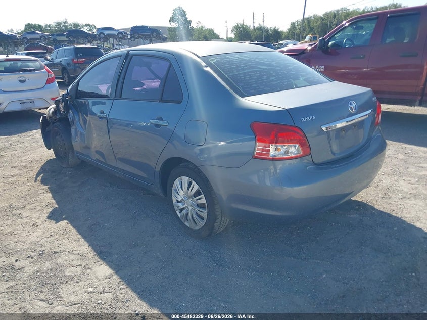 2010 Toyota Yaris VIN JTDBT4K32A1392599 IAAI salvage auction — FRONT END, Rebuildable (Florida), sold $750 on 2026-07-28 (photo 3)