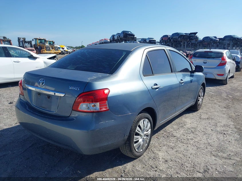 2010 Toyota Yaris VIN JTDBT4K32A1392599 IAAI salvage auction — FRONT END, Rebuildable (Florida), sold $750 on 2026-07-28 (photo 4)