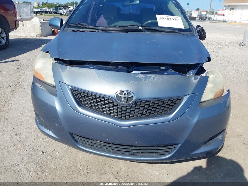 2010 Toyota Yaris VIN JTDBT4K32A1392599 IAAI salvage auction — FRONT END, Rebuildable (Florida), sold $750 on 2026-07-28 (photo 6)