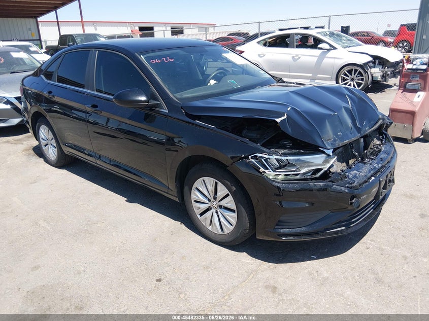 2019 Volkswagen Jetta VIN 3VWCB7BU2KM128155 IAAI salvage auction — FRONT END, Salvage Title, sold $1,550 on 2026-10-06 (photo 1)