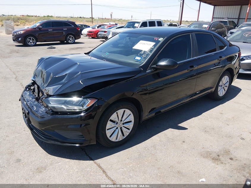 2019 Volkswagen Jetta VIN 3VWCB7BU2KM128155 IAAI salvage auction — FRONT END, Salvage Title, sold $1,550 on 2026-10-06 (photo 2)
