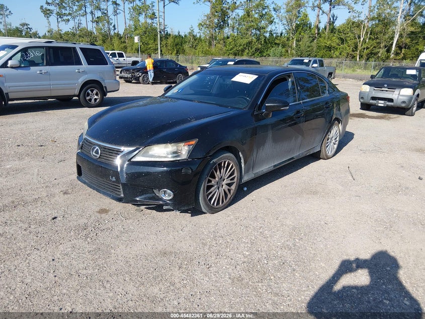 2013 Lexus Gs VIN JTHCE1BLXD5001420 IAAI salvage auction — NORMAL WEAR, Clear (Florida), sold $525 on 2026-07-14 (photo 2)