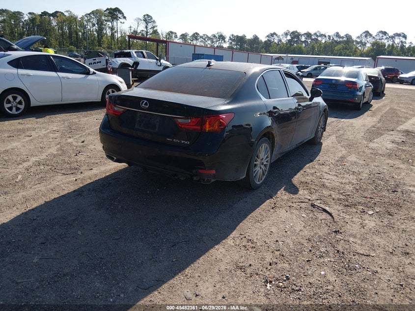 2013 Lexus Gs VIN JTHCE1BLXD5001420 IAAI salvage auction — NORMAL WEAR, Clear (Florida), sold $525 on 2026-07-14 (photo 4)