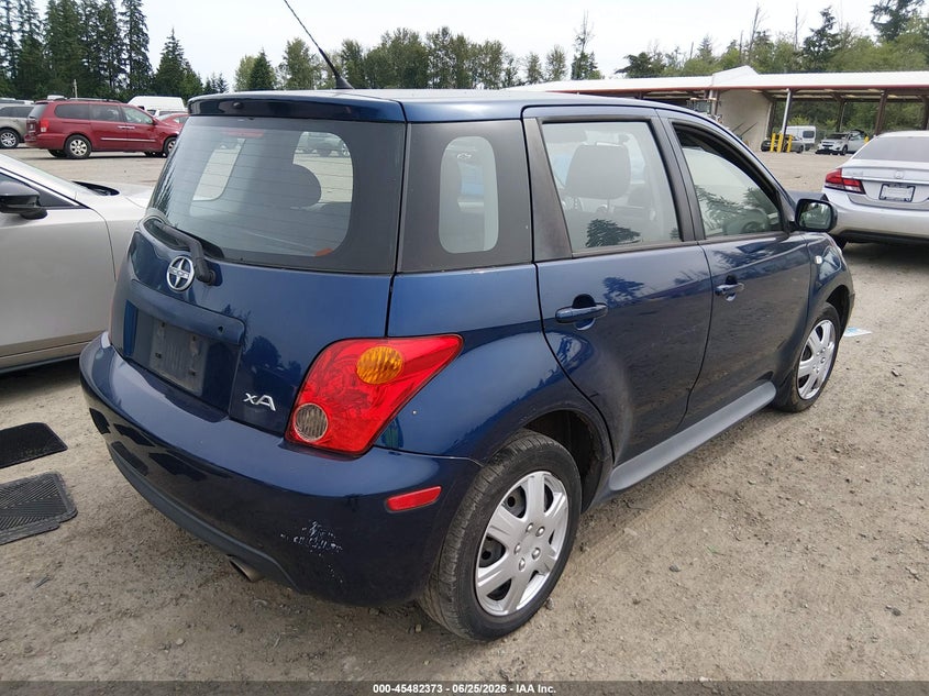 2005 Scion Xa VIN JTKKT624550117561 IAAI salvage auction — FRONT END, Bill Of Sale (Washington), sold $250 on 2026-07-15 (photo 4)