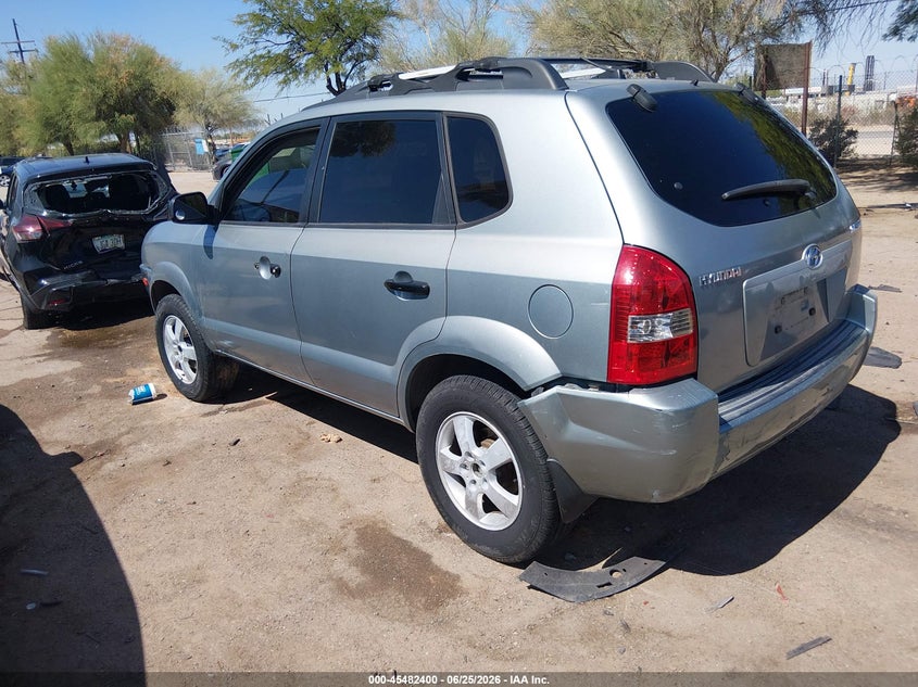 2005 Hyundai Tucson VIN KM8JM12BX5U207259 IAAI salvage auction — REAR END, Salvage (Arizona), sold $825 on 2026-07-16 (photo 3)
