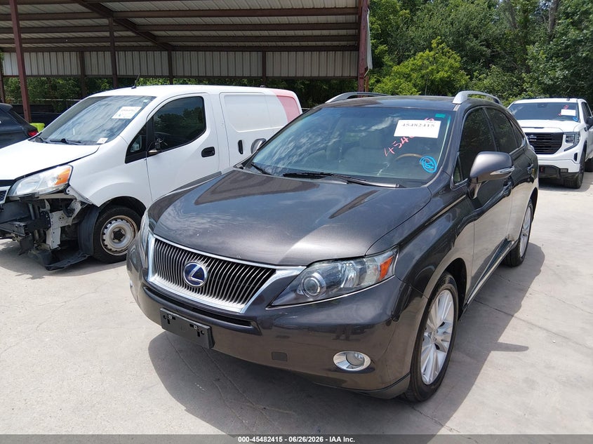 2010 Lexus Rx 450h VIN JTJBC1BAXA2410528 IAAI salvage auction — NORMAL WEAR, Original (Texas), sold $4,350 on 2026-07-20 (photo 6)