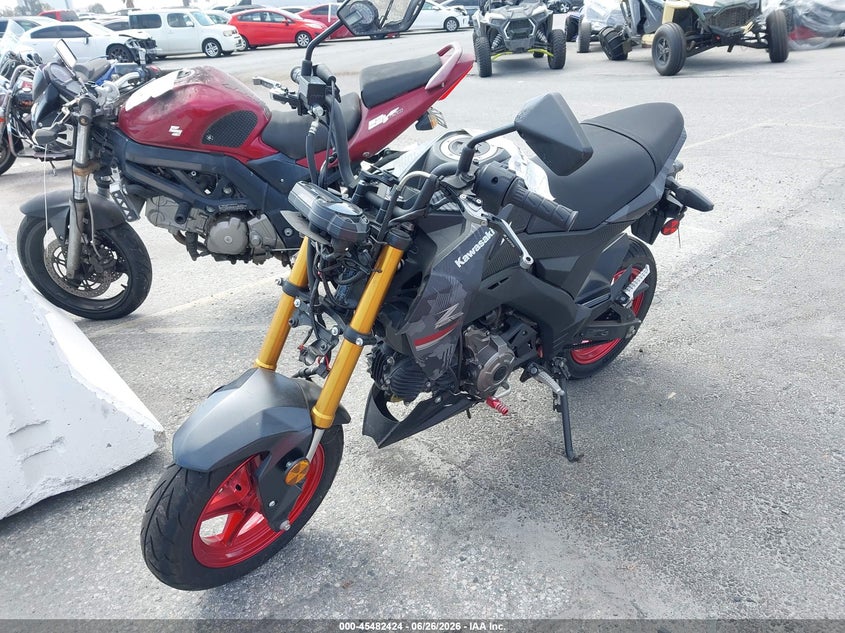 2024 Kawasaki VIN JKABRRJ17RDA32487 IAAI salvage auction — FRONT END, Salvage (California), sold $650 on 2026-07-16 (photo 2)