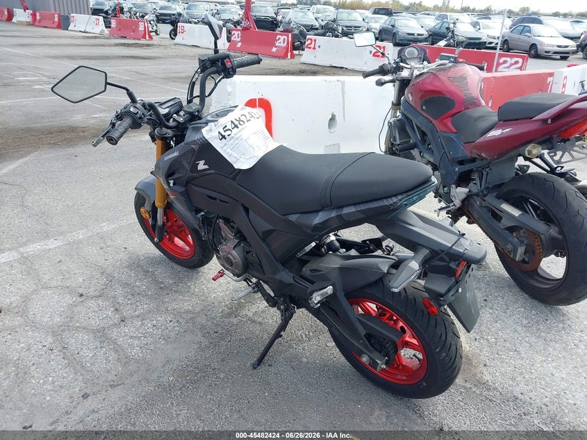 2024 Kawasaki VIN JKABRRJ17RDA32487 IAAI salvage auction — FRONT END, Salvage (California), sold $650 on 2026-07-16 (photo 3)