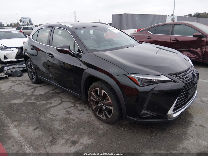 2023 Lexus Ux VIN JTHX6JBH2P2145351 IAAI salvage auction — REAR END, Salvage (California), sold $12,000 on 2026-07-05 (photo 1)