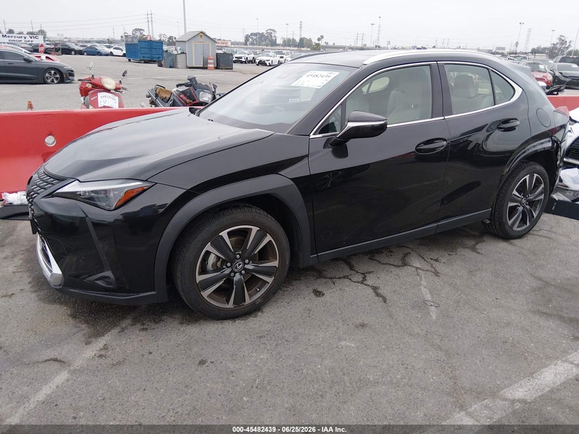 2023 Lexus Ux VIN JTHX6JBH2P2145351 IAAI salvage auction — REAR END, Salvage (California), sold $12,000 on 2026-07-05 (photo 2)