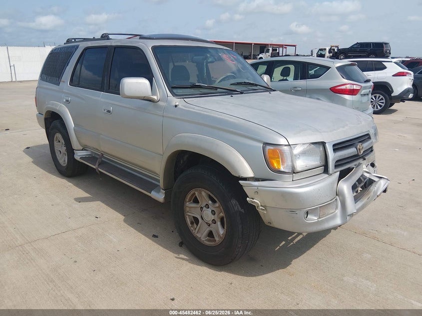 1999 Toyota 4runner VIN JT3GN87R4X0099178 IAAI salvage auction — FRONT END, Original (Texas), sold $1,000 on 2026-07-24 (photo 1)