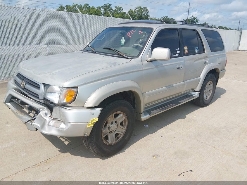 1999 Toyota 4runner VIN JT3GN87R4X0099178 IAAI salvage auction — FRONT END, Original (Texas), sold $1,000 on 2026-07-24 (photo 2)