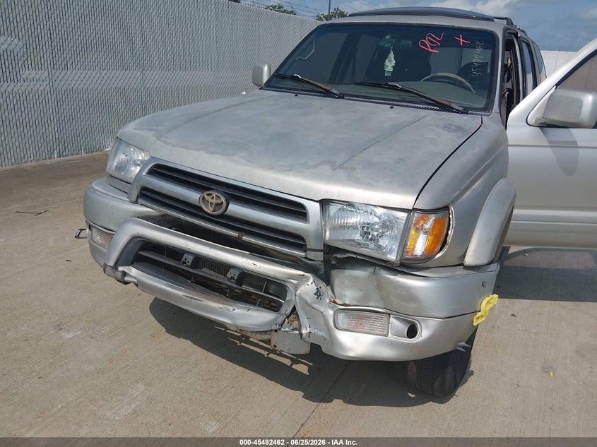 1999 Toyota 4runner VIN JT3GN87R4X0099178 IAAI salvage auction — FRONT END, Original (Texas), sold $1,000 on 2026-07-24 (photo 6)