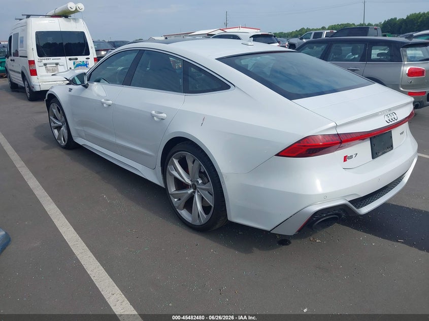 2021 Audi Rs7 VIN WUAPCBF20MN902203 IAAI salvage auction — FRONT END, Salvage (Idaho), sold $35,700 on 2026-08-10 (photo 3)