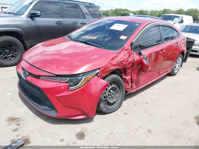 2020 Toyota Corolla VIN 5YFEPRAE1LP131559 IAAI salvage auction — SIDE, Salvage (Ohio), sold $3,150 on 2026-07-21 (photo 2)
