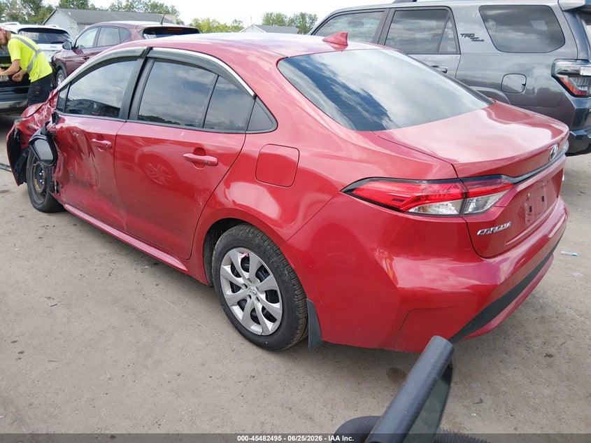 2020 Toyota Corolla VIN 5YFEPRAE1LP131559 IAAI salvage auction — SIDE, Salvage (Ohio), sold $3,150 on 2026-07-21 (photo 3)