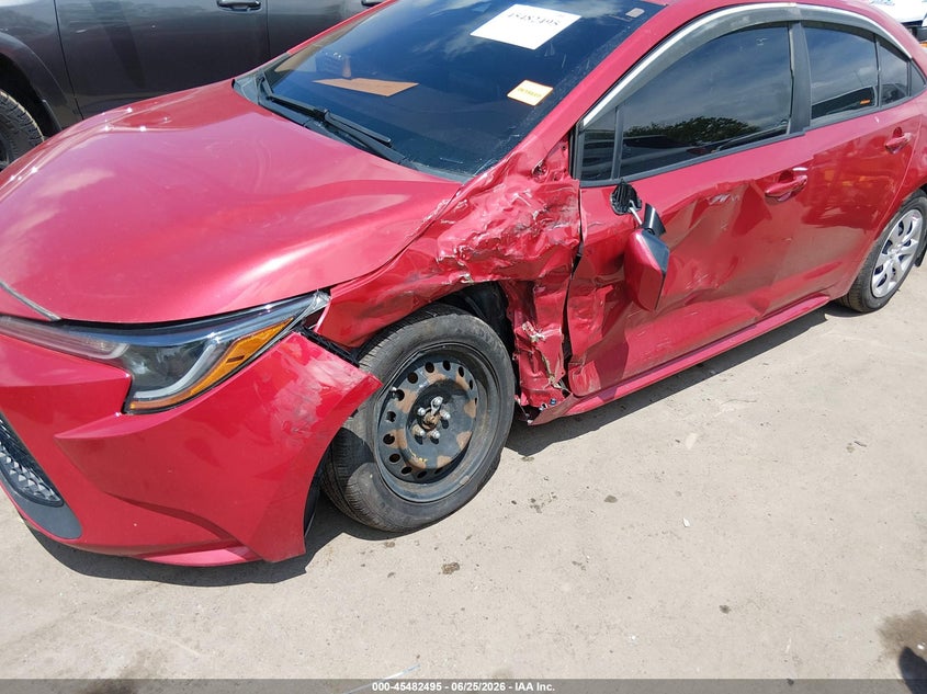 2020 Toyota Corolla VIN 5YFEPRAE1LP131559 IAAI salvage auction — SIDE, Salvage (Ohio), sold $3,150 on 2026-07-21 (photo 6)