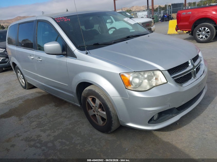 2012 Dodge Caravan VIN 2C4RDGDG4CR205956 IAAI salvage auction — NORMAL WEAR, Clear - Dealer Only (California), sold $425 on 2026-07-09 (photo 1)