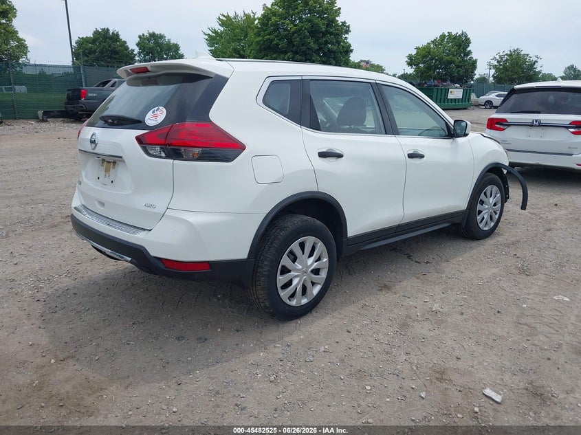 2017 Nissan Rogue VIN JN8AT2MV4HW013845 IAAI salvage auction — FRONT END, Salvage (Pennsylvania), sold $650 on 2026-07-24 (photo 4)