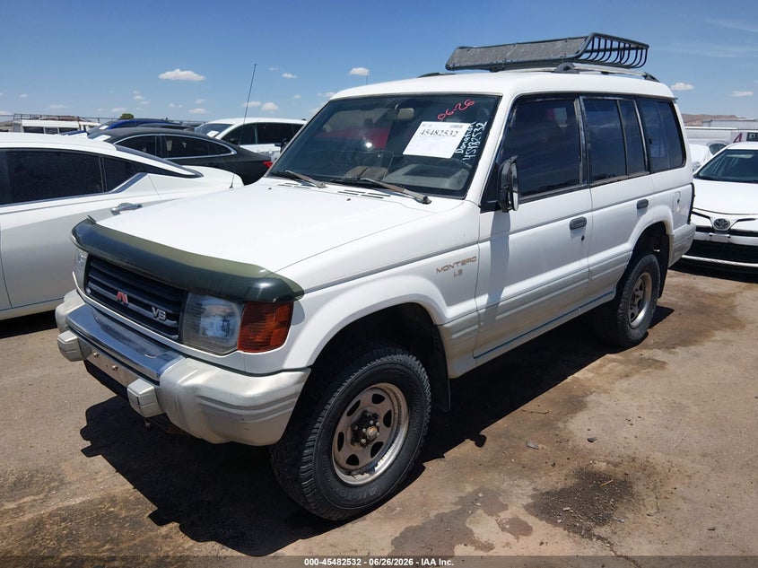 1995 Mitsubishi Montero VIN JA4MR41H8SJ013251 IAAI salvage auction — NORMAL WEAR, Clear (New Mexico), sold $675 on 2026-07-08 (photo 2)