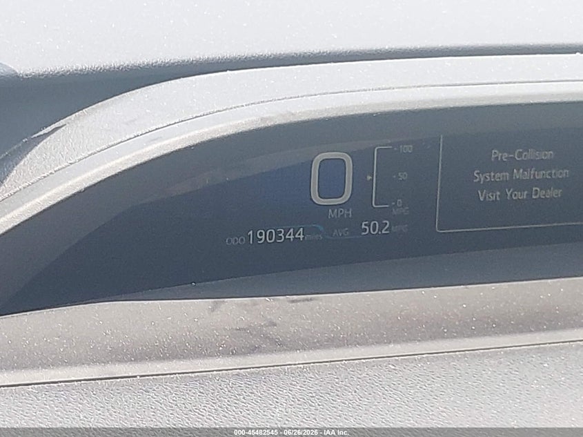 2018 Toyota Prius VIN JTDKARFP5J3077252 IAAI salvage auction — NORMAL WEAR, Clear (California), sold $7,100 on 2026-07-07 (photo 7)