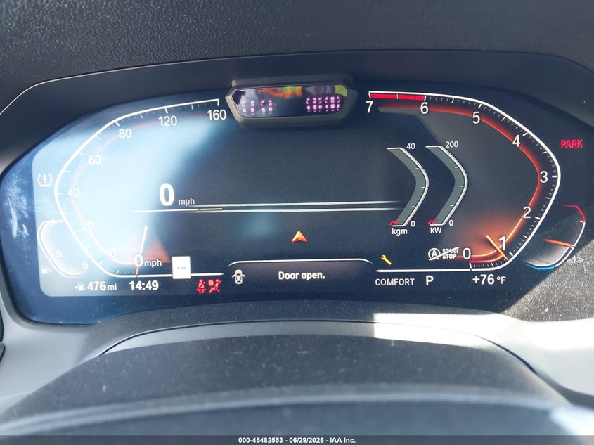2019 BMW 3er VIN WBA5R1C59KAJ98600 IAAI salvage auction — RIGHT FRONT, Salvage Title, sold $11,450 on 2026-08-31 (photo 7)
