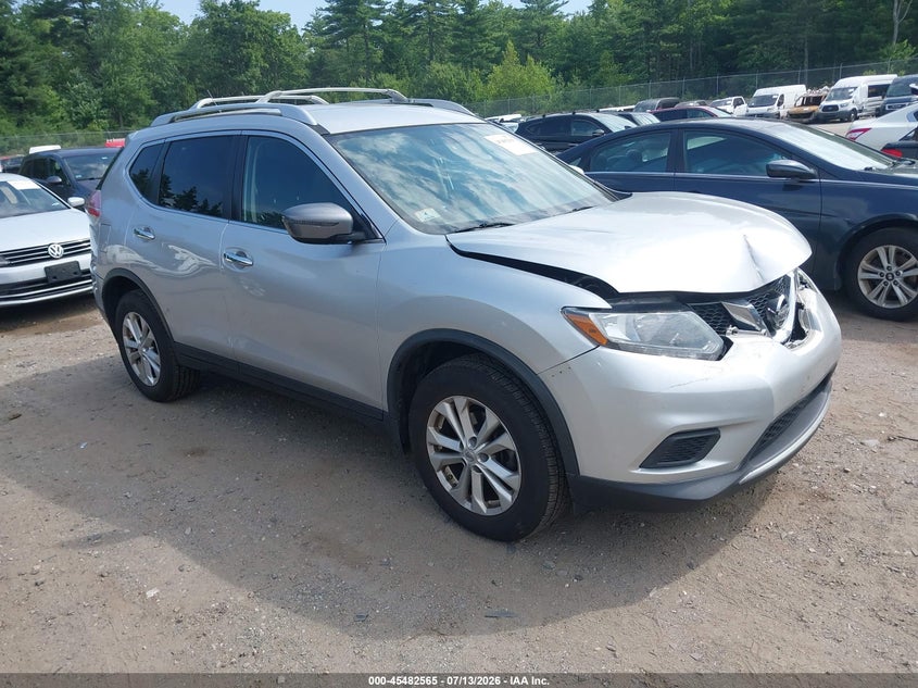 2016 Nissan Rogue VIN JN8AT2MV0GW146293 IAAI salvage auction — FRONT END, Salvage Title, sold $800 on 2026-07-31 (photo 1)