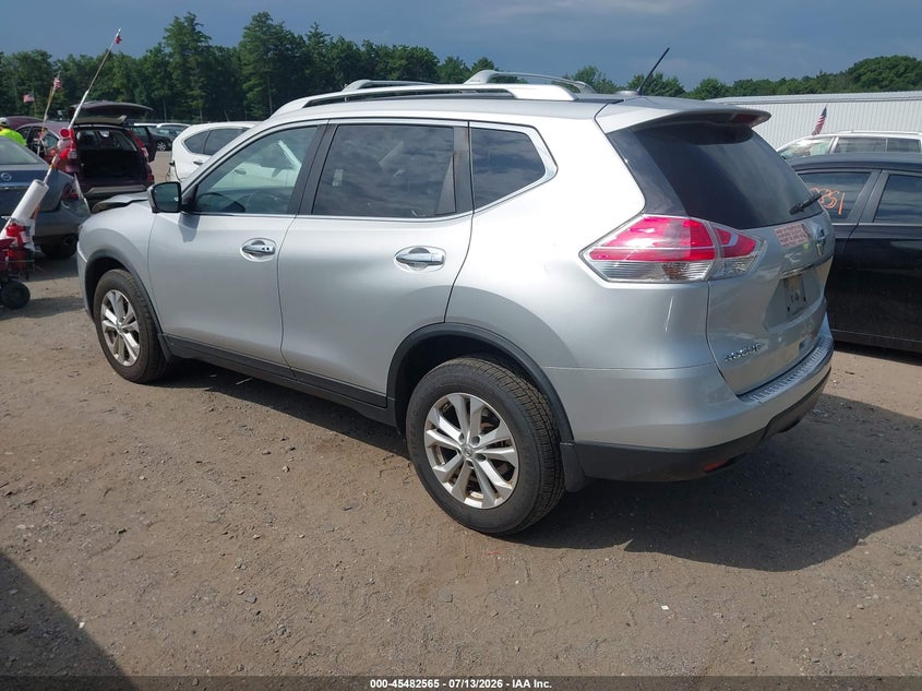 2016 Nissan Rogue VIN JN8AT2MV0GW146293 IAAI salvage auction — FRONT END, Salvage Title, sold $800 on 2026-07-31 (photo 3)