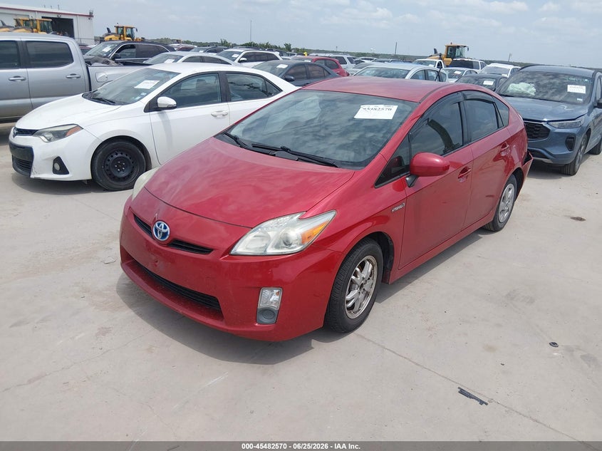 2011 Toyota Prius VIN JTDKN3DU9B0279492 IAAI salvage auction — REAR END, Salvage (Texas), sold $275 on 2026-07-28 (photo 2)