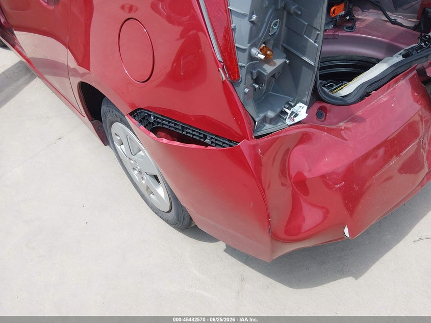 2011 Toyota Prius VIN JTDKN3DU9B0279492 IAAI salvage auction — REAR END, Salvage (Texas), sold $275 on 2026-07-28 (photo 6)