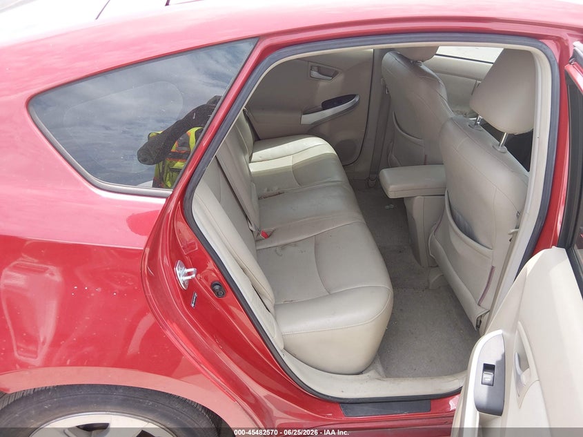 2011 Toyota Prius VIN JTDKN3DU9B0279492 IAAI salvage auction — REAR END, Salvage (Texas), sold $275 on 2026-07-28 (photo 8)