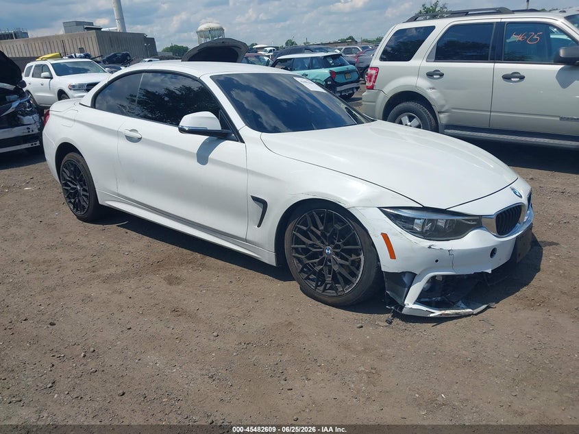 2018 BMW 4er VIN WBA4Z3C51JEC47905 IAAI salvage auction — FRONT END, Salvage Title, sold $4,175 on 2026-08-10 (photo 1)