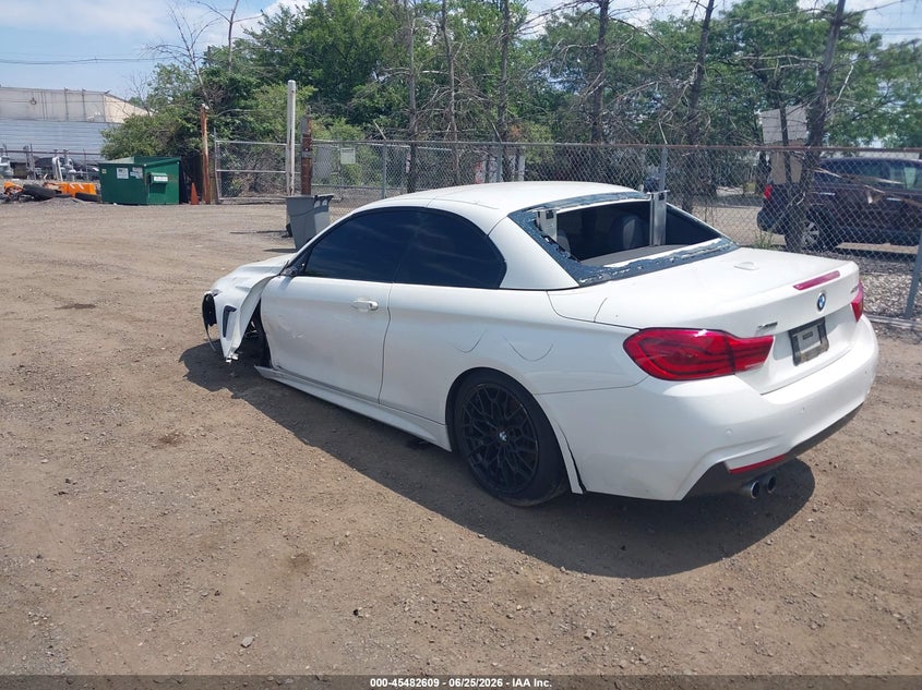 2018 BMW 4er VIN WBA4Z3C51JEC47905 IAAI salvage auction — FRONT END, Salvage Title, sold $4,175 on 2026-08-10 (photo 3)