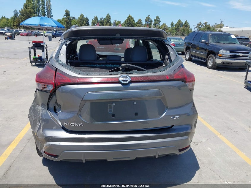 2021 Nissan Kicks VIN 3N1CP5DV8ML507980 IAAI salvage auction — REAR END, Salvage (California), sold $3,600 on 2026-07-09 (photo 6)