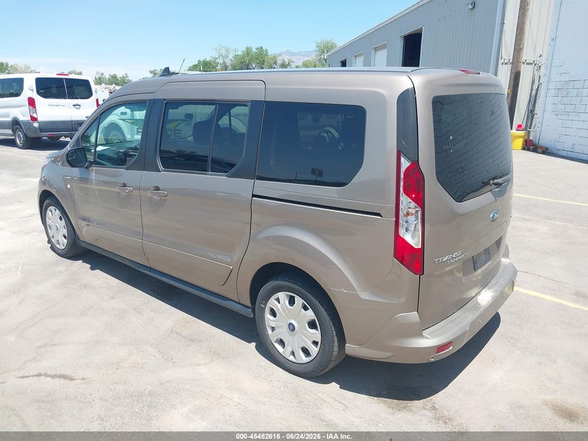 2020 Ford Transit connect VIN NM0GE9F28L1436457 IAAI salvage auction — SIDE, Sf97 (Utah), sold $11,075 on 2026-09-02 (photo 3)