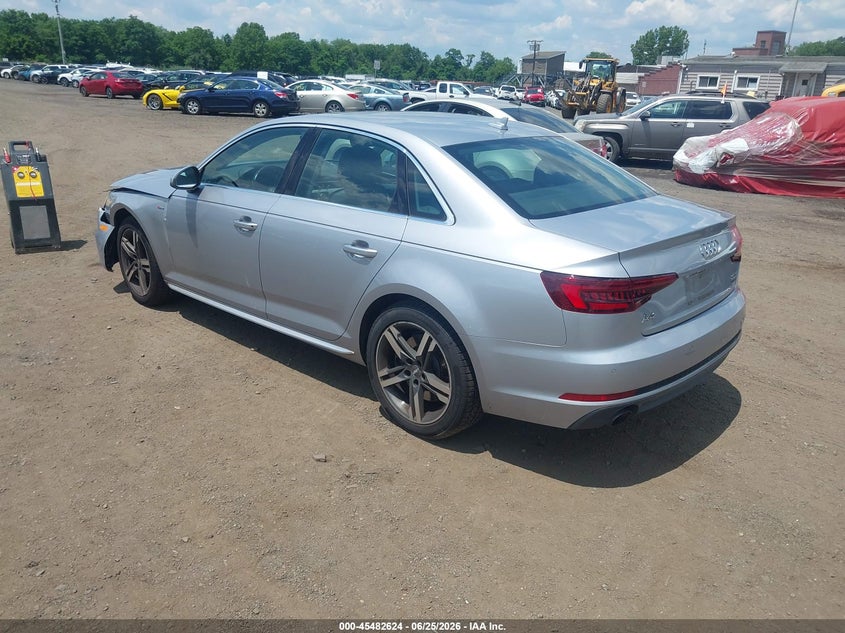 2018 Audi A4 VIN WAUENAF48JA079336 IAAI salvage auction — FRONT END, Salvage (Idaho), sold $5,625 on 2026-08-01 (photo 3)