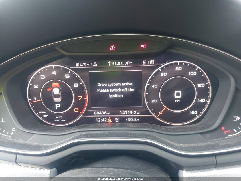 2018 Audi A4 VIN WAUENAF48JA079336 IAAI salvage auction — FRONT END, Salvage (Idaho), sold $5,625 on 2026-08-01 (photo 7)