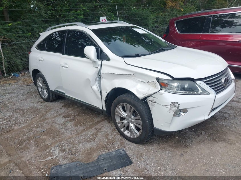 2013 Lexus Rx VIN 2T2BK1BA6DC174189 IAAI salvage auction — RIGHT FRONT, Salvage (Indiana), sold $4,050 on 2026-07-11 (photo 1)