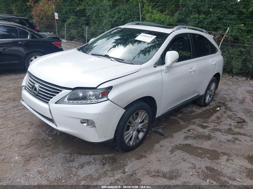 2013 Lexus Rx VIN 2T2BK1BA6DC174189 IAAI salvage auction — RIGHT FRONT, Salvage (Indiana), sold $4,050 on 2026-07-11 (photo 2)