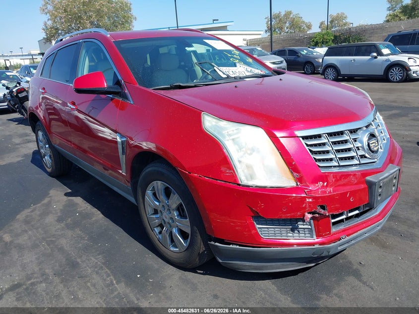 2016 Cadillac Srx VIN 3GYFNBE3XGS553262 IAAI salvage auction — FRONT END, Salvage Certificate (California), sold $1,650 on 2026-07-10 (photo 1)