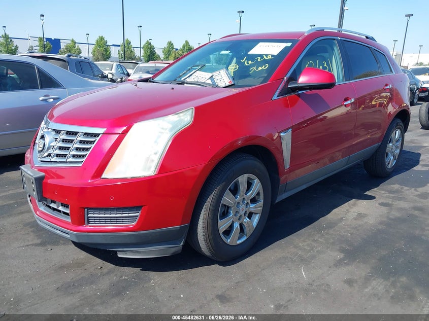 2016 Cadillac Srx VIN 3GYFNBE3XGS553262 IAAI salvage auction — FRONT END, Salvage Certificate (California), sold $1,650 on 2026-07-10 (photo 2)