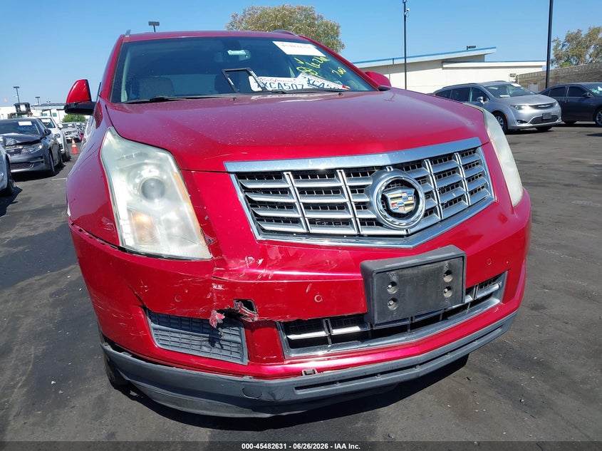2016 Cadillac Srx VIN 3GYFNBE3XGS553262 IAAI salvage auction — FRONT END, Salvage Certificate (California), sold $1,650 on 2026-07-10 (photo 6)